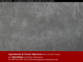 Náhledový obrázek webkamery Obertauern - Apartments und Garni Alpenrose