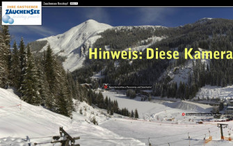 Náhledový obrázek webkamery Zauchensee Rosskopf