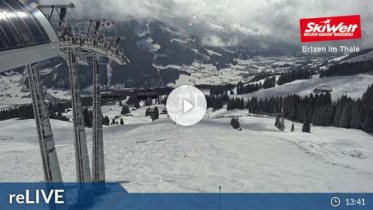 Náhledový obrázek webkamery Brixen im Thale - Jochbahn Bergstation