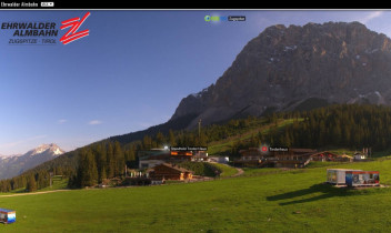 Náhledový obrázek webkamery Ehrwalder Almbahn