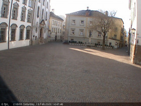 Náhledový obrázek webkamery Hall in Tirol - Stiftsplatz