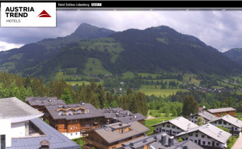 Náhledový obrázek webkamery Kitzbuhel - Hotel Schloss Lebenberg