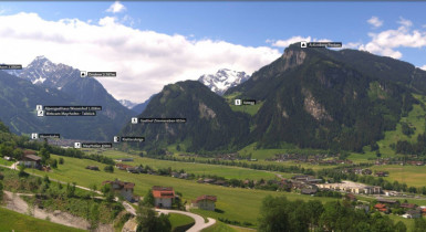 Náhledový obrázek webkamery Ramsau im Zillertal - Mayrhofen Hippach