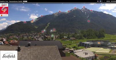 Náhledový obrázek webkamery Seefeld in Tirol - Schanze