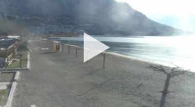 Náhledový obrázek webkamery Omiš - pláž
