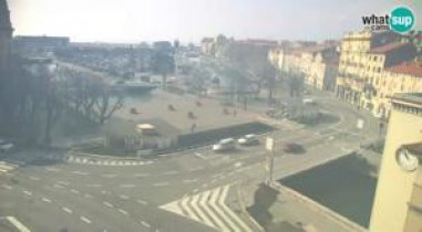 Náhledový obrázek webkamery Rijeka - Fiumara a náměstí Tito