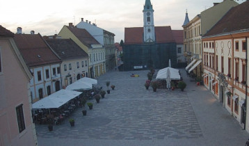 Náhledový obrázek webkamery Varazdin - náměstí krále Tomislava