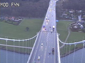 Náhledový obrázek webkamery Lyng - E20, Lillebæltsbroen