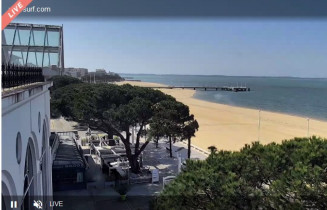 Náhledový obrázek webkamery Arcachon -panorama