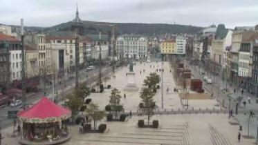 Náhledový obrázek webkamery Clermont-Ferrand - Place Jaude