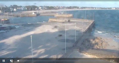 Náhledový obrázek webkamery Carnac - přístav