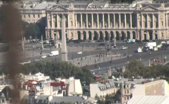 Náhledový obrázek webkamery Paříž - Náměstí De la Concorde