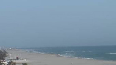 Náhledový obrázek webkamery Canet-en-Roussillon - severní pláž