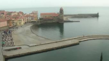 Náhledový obrázek webkamery Collioure - přístav