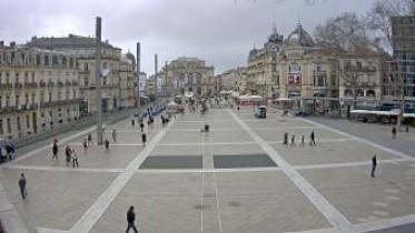 Náhledový obrázek webkamery Montpellier - Place de la Comédie 2