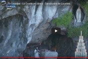 Náhledový obrázek webkamery Lourdes - jeskyně Massabielle
