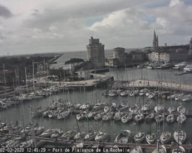 Náhledový obrázek webkamery La Rochelle -  Le Port des Minimes