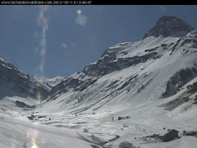 Náhledový obrázek webkamery Val-d'Isère - lyžařský areál Le Chardon